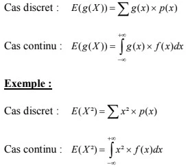 Les variables aléatoires Les variables aléatoires continues exemple
